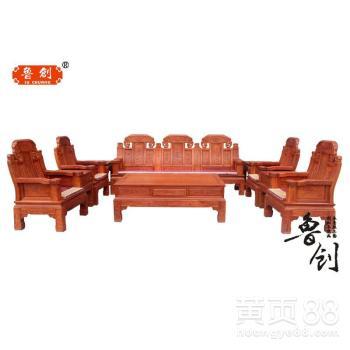 东阳红木家具批发 客餐厅沙发橱柜全套团购价格速查